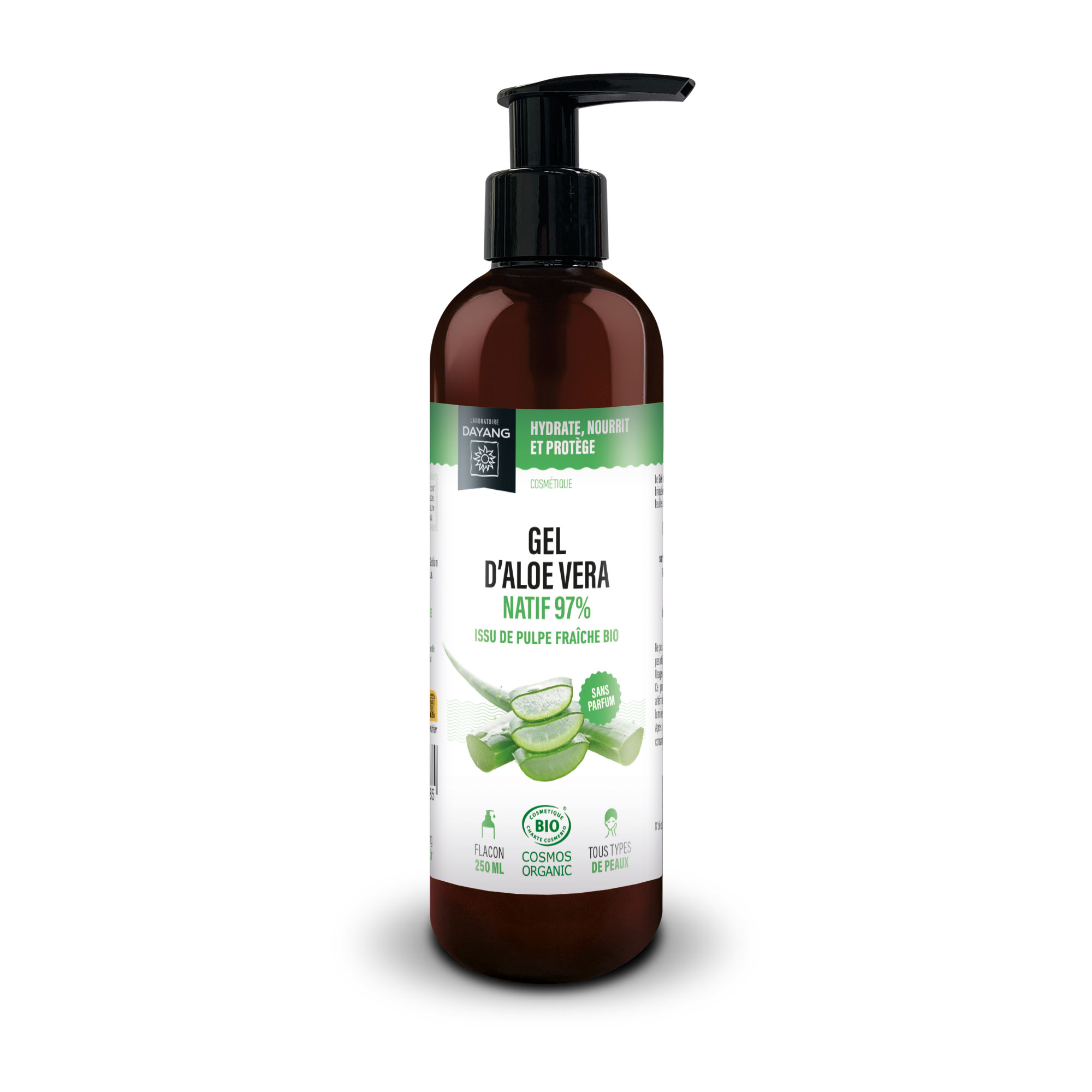 Gel d'aloe vera BIO