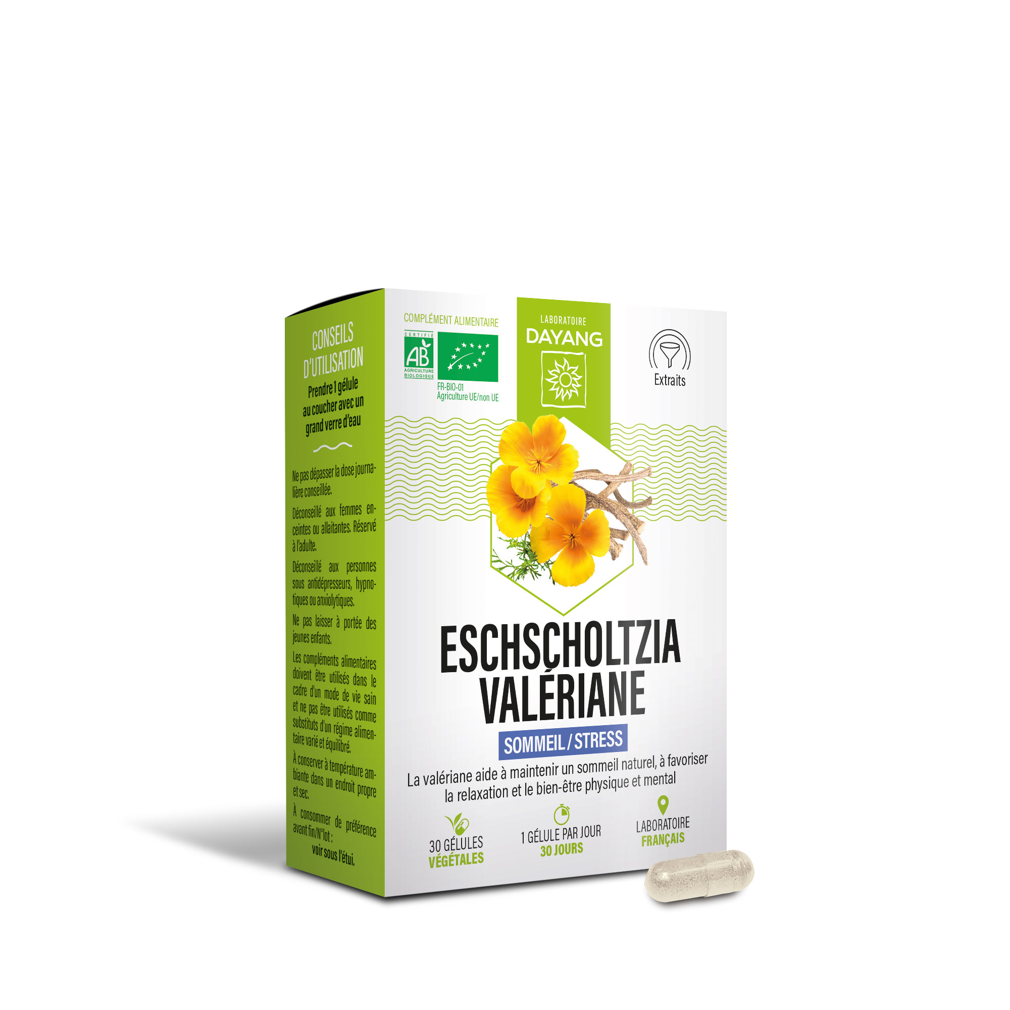 Eschscholtzia Valériane BIO