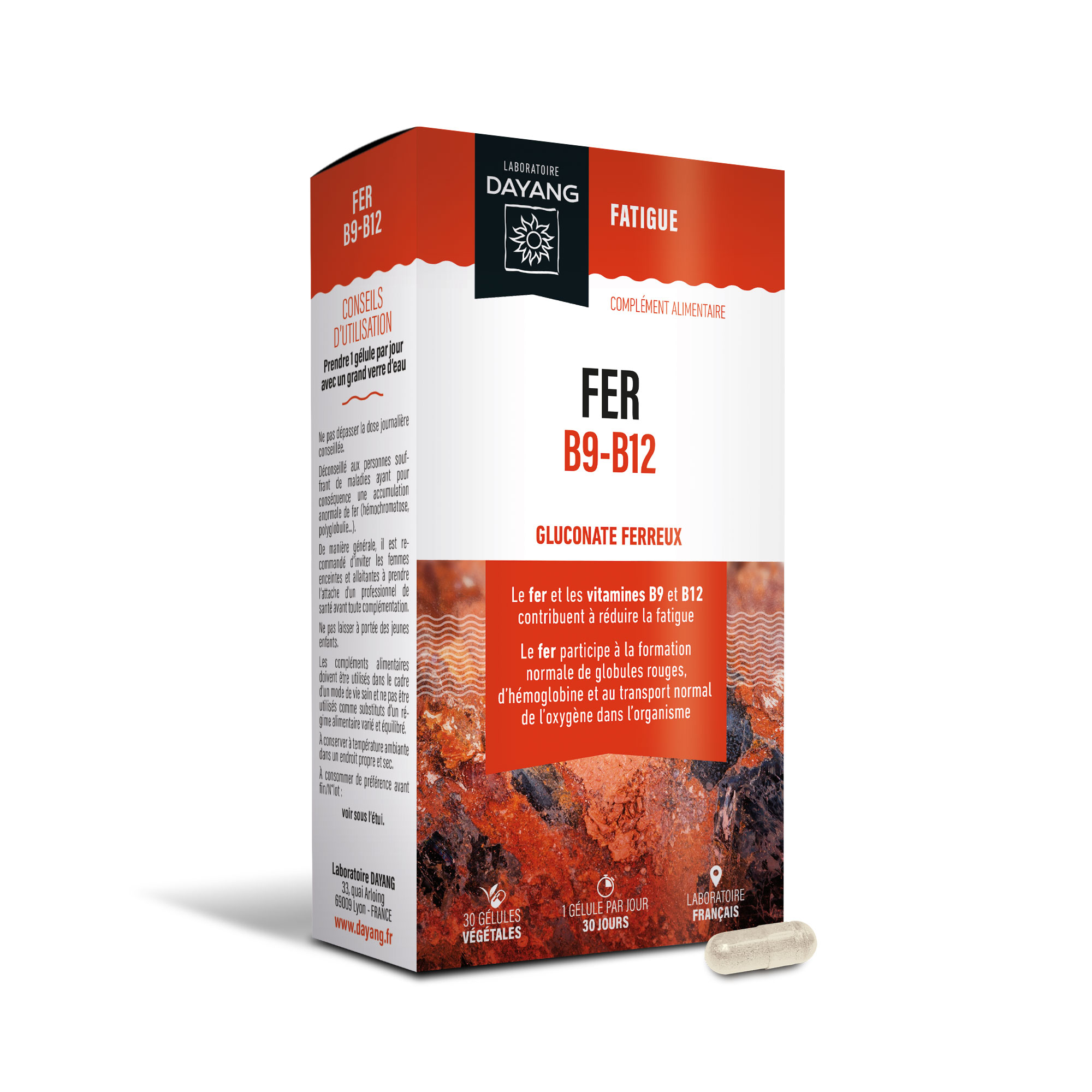 Fer B9 B12 bisglycinate