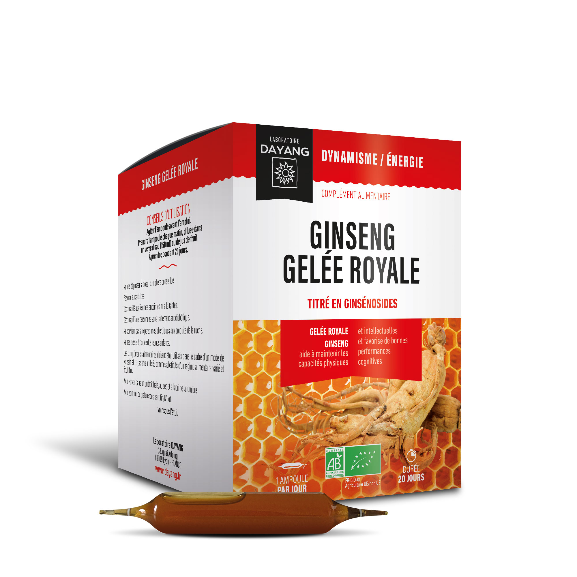 Ginseng Gelée royale BIO