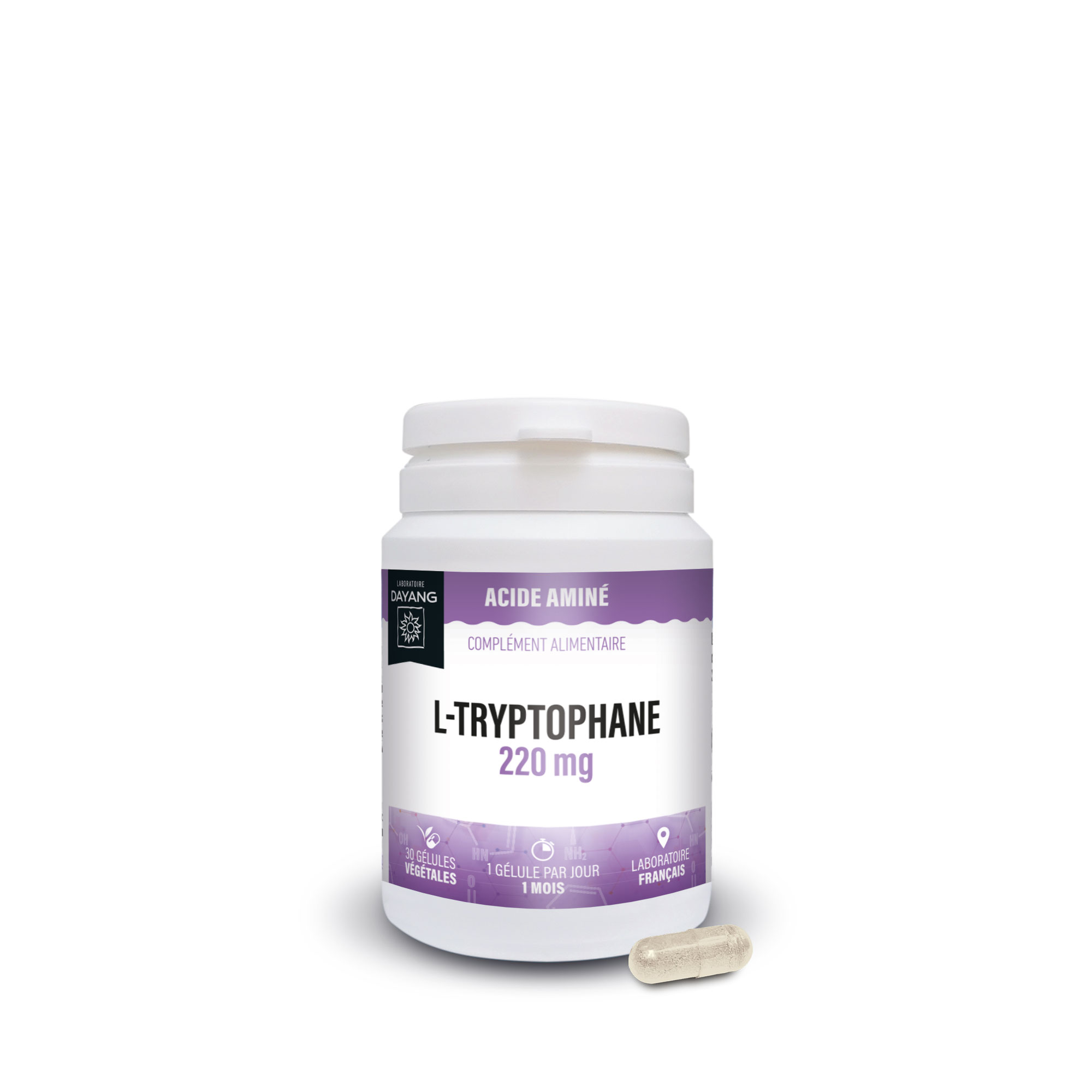 L-tryptophane 220 mg