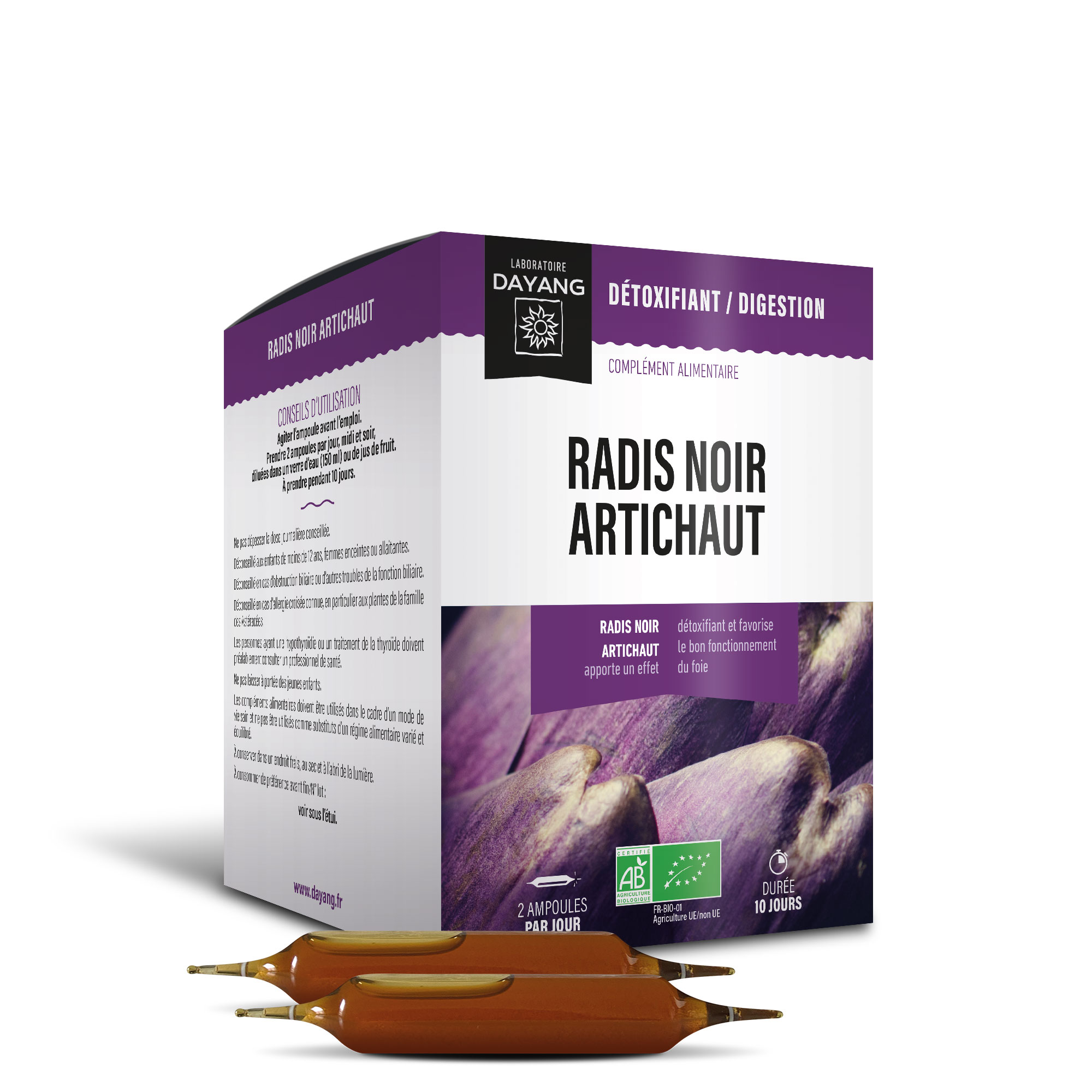 Radis noir Artichaut BIO