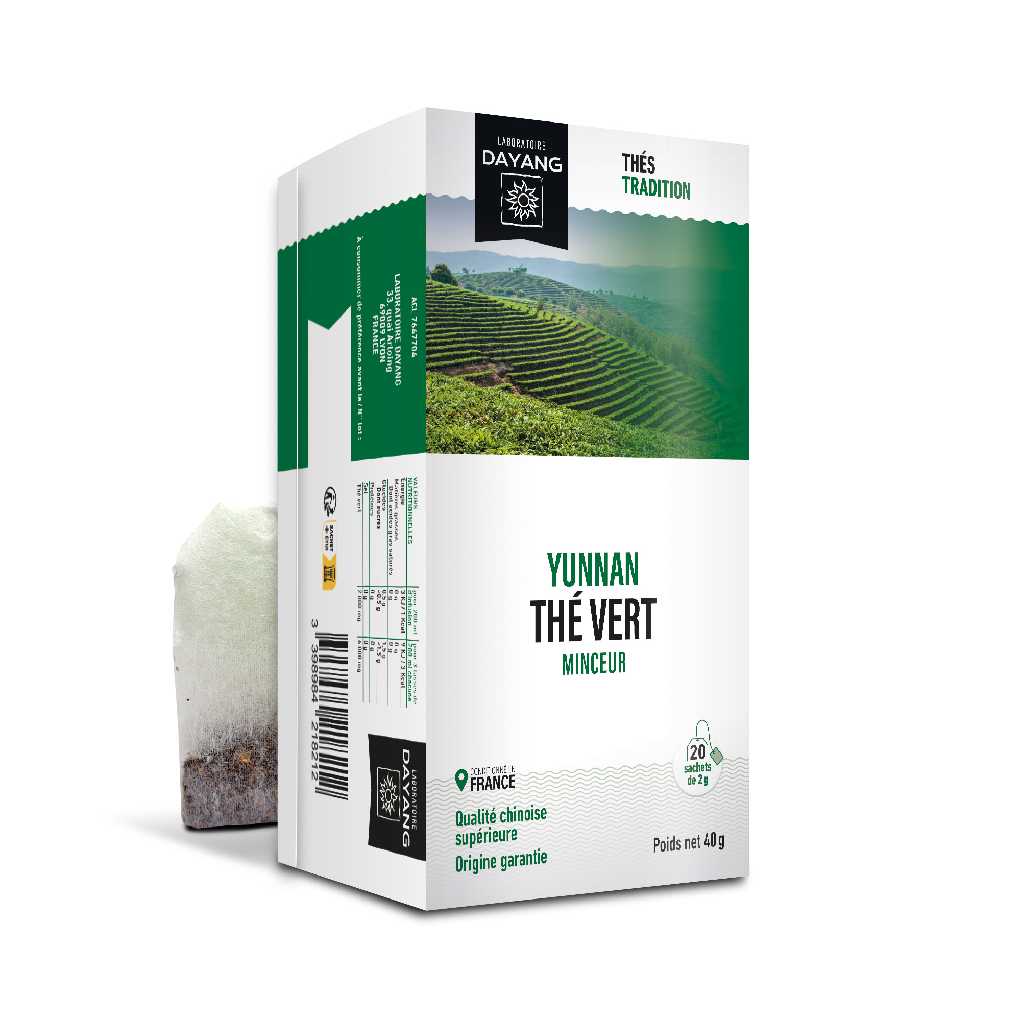 Thé vert Yunnan