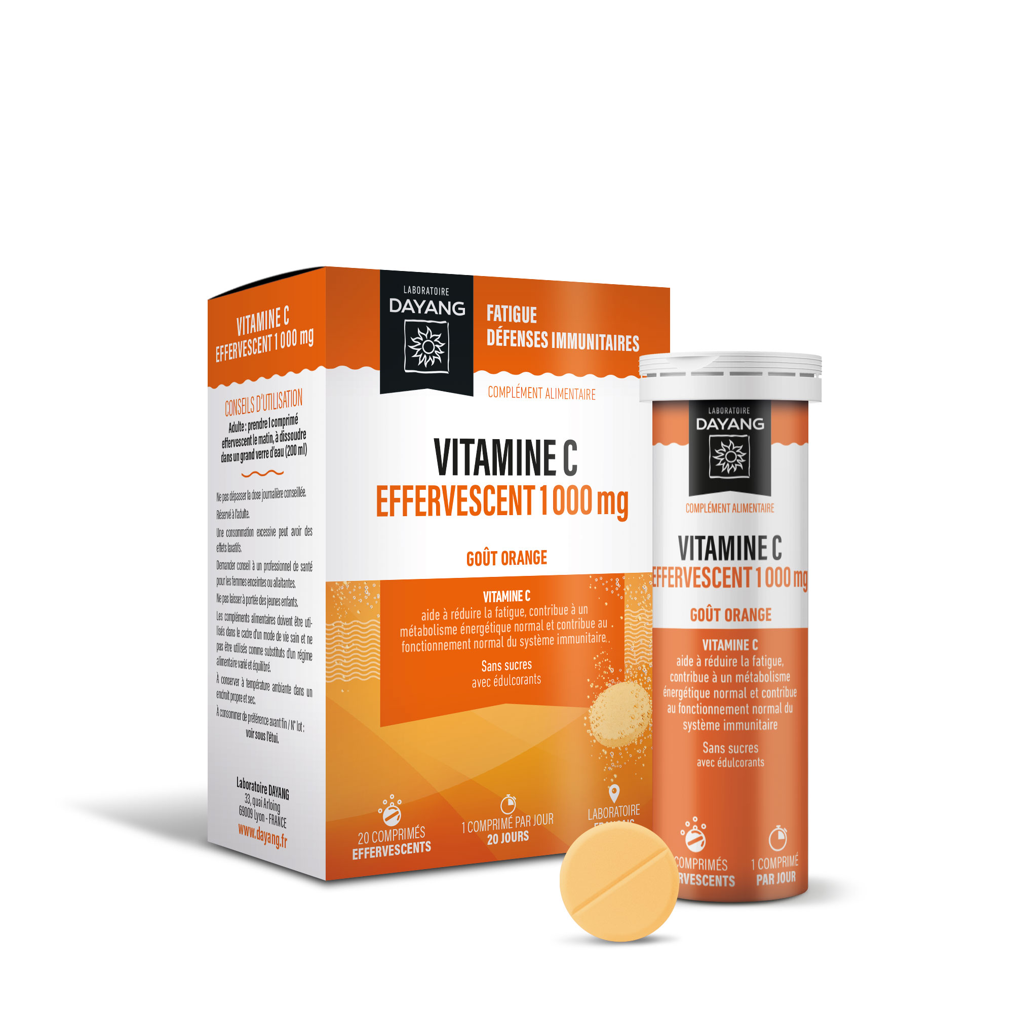 Vitamine C effervescent 1000 mg